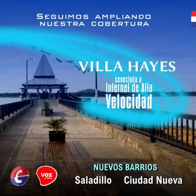 FIBER ¡Seguimos ampliando nuestra cobertura en Ciudad de Villa Hayes llegando a más barrios!